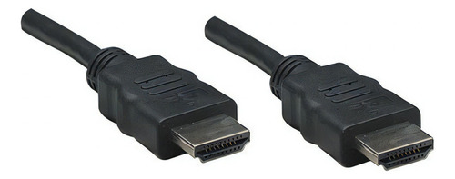 Cable Hdmi Macho A Macho Manhattan Color Negro De 3 Metros 3