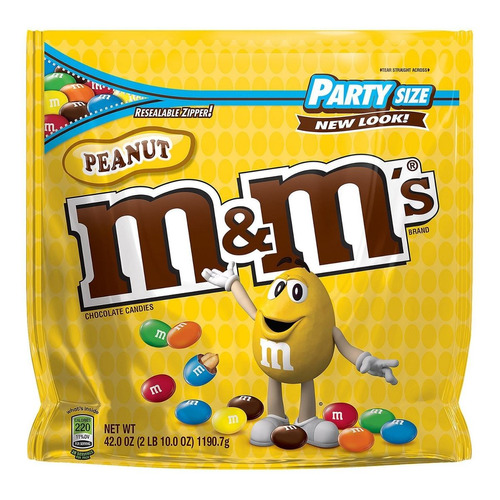 Chocolate De Maní Mars® M&m's Party Pack 42oz