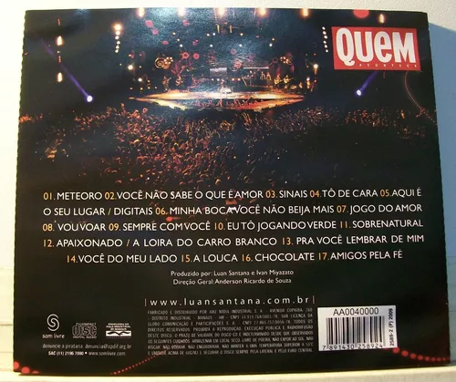 DVD Luan Santana Ao vivo - Jogo do amor [OFICIAL] 