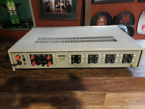 Raro Amplificador E Mixer Nashiville Nx-8 Revisado