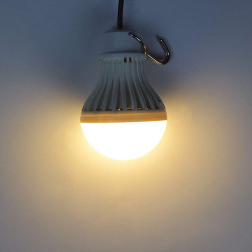 Linterna Led Usb De 5 W Con Cable Usb Y Encendido/apagado Pa