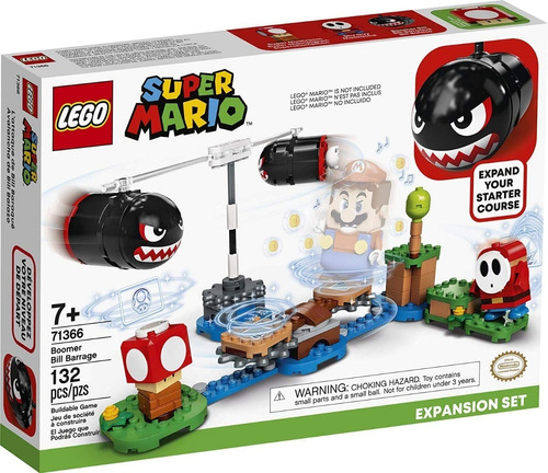 Bloques Lego Super Mario Expansión Bill Barrage 132 Pcs B O