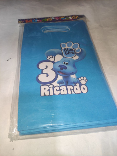 Bolsas De Cotillones Del Perro Blue