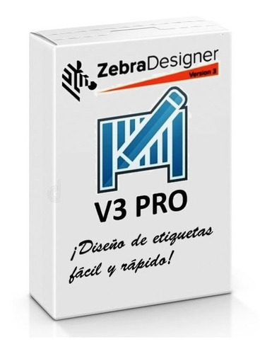 Zebra Designer V3 Pro Software De Etiquetas Original Factura