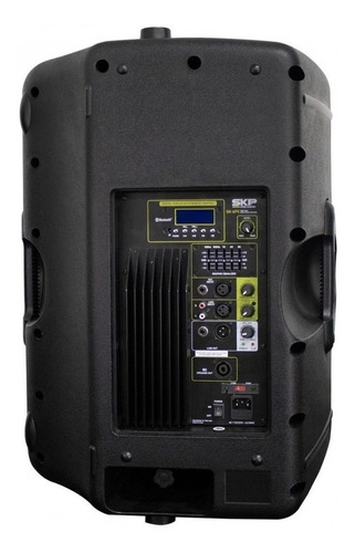 Imagen 3 de 11 de Monitor de escenario SKP SK-6PX con bluetooth negro 110V/220V