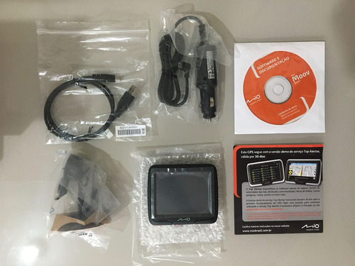 Gps Mio Moov M300 Preto Brasil