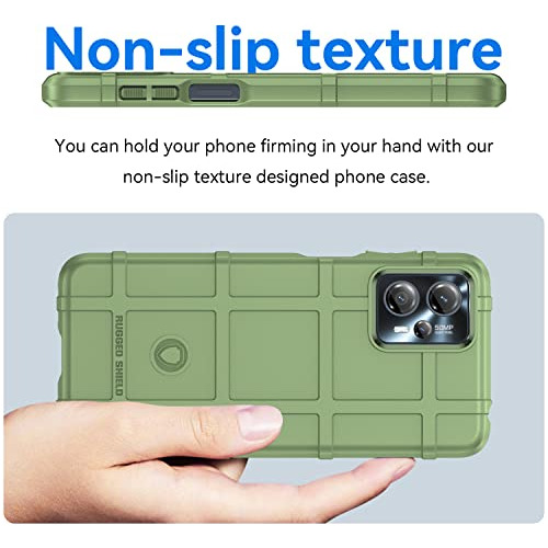 Funda Para Motorola Moto G23 Moto G13 Hd Verde Grado Mili-02