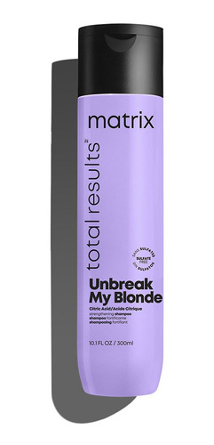 Imagen 6 de 7 de Kit Shampoo + Acondicionador Unbreak My Blonde Matrix