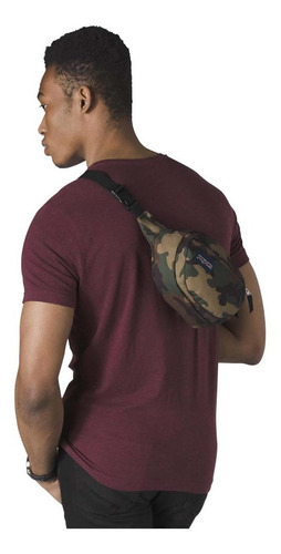 Riñonera Jansport Fifth Avenue Deportiva Trekking Urbana Color Surplus camo