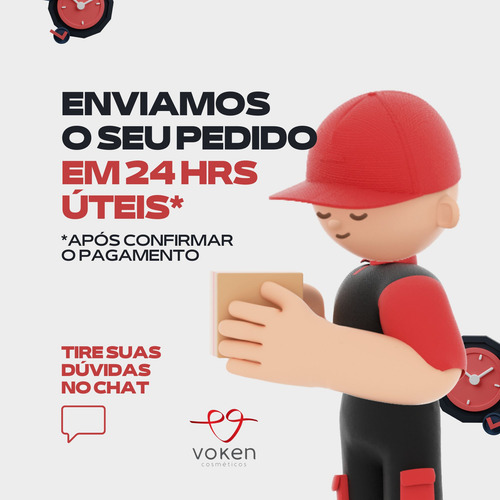 Shampoo Recuperador Blend Óleos Voken300ml