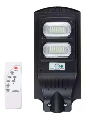 Foco Led Solar 80w C/sensor Movimiento + Soporte +control  