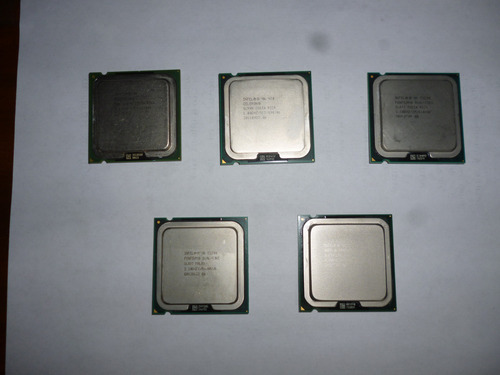 Lote Procesadores Intel Varios Modelos Funcionando (Usado)