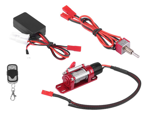 Accesorio Rc Car Winch A Escala 1/10 Para Rastreadores De Ve