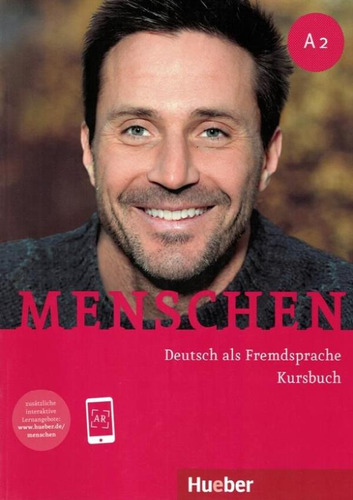 Menschen A2 - Deutsch Fremdsprache Kursbuch - Mit Ar-app, de Habersack, Charlotte. Editora Distribuidores Associados De Livros S.A., capa mole em alemão, 2019