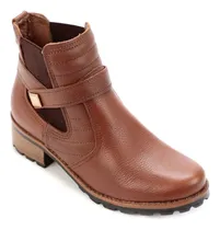 Comprar Bota Pegada Dama Cuero Confort Invierno Calidad Elastizada