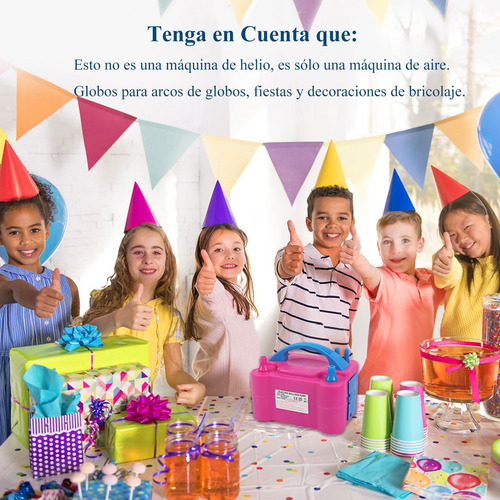 Bomba Para Inflar Globos - Inflador De Globos De Aire