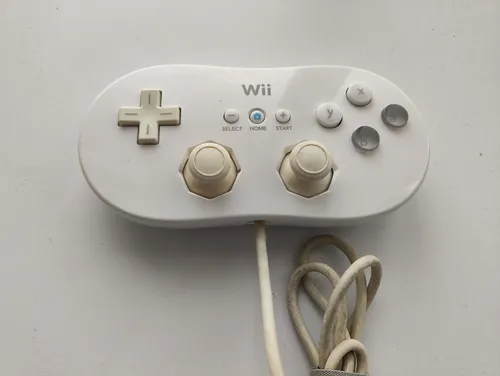 Control Pro Para Nintendo Wii O Wii U Blanco 100% Genuino (Usado)