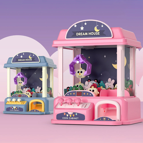 Máquina De Garras Con Música Y Sonido De Juguete Para Niño Color Rosa CM-TOP ZWWJ14