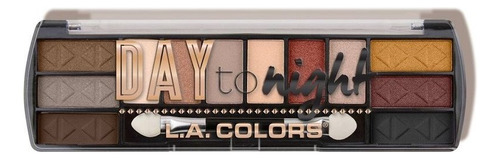 L.a. Colors Day To Night 12 Color Eyeshadow Palette, Sundown