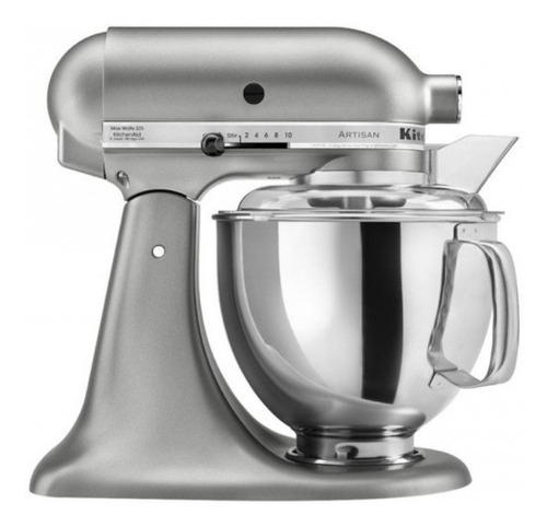 Batidora Kitchenaid Artisan Gris 4,8 Lts 10 Velocidades