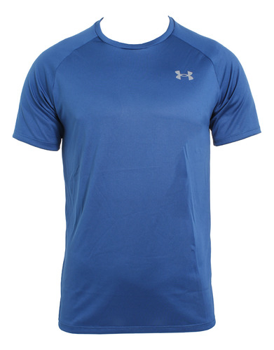 Remera Under Armour Ua M Tech Reflective Ss Hombre Az