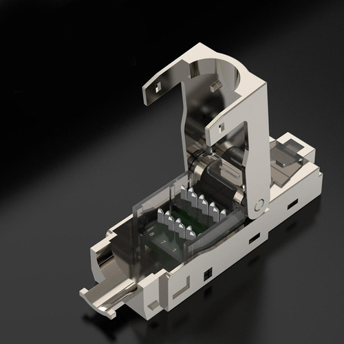 3 Adaptador Ethernet Conector De Terminación Ethernet Cat6a