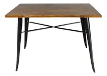 Comprar Mesa Tolix 1.20x70 En Madera  Hogar Comedor\u002Fcafetería