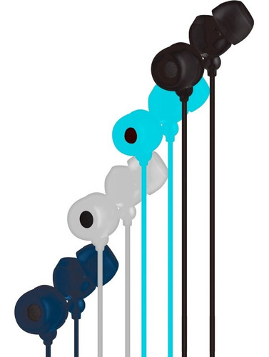 Auriculares Maxell Plugs Earbuds In-225 In-ear Stereo Color Azul