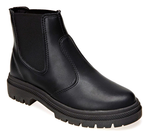 Bota Feminina Cano Médio Com Elástico Moleca