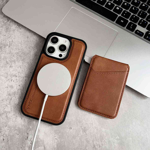 Funda De Piel Sintética Magsafe De Lujo 2 En 1 Para iPhone 11 12 13 14 15 16 Pro Max 14plus 15plus 16plus