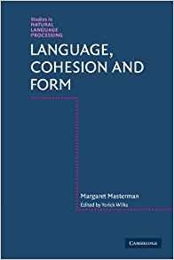 Language, Cohesion And Form (studies In Natural Language Pro