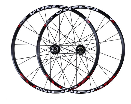 2 Rin Armado Vuelta Mtb R27.5 Aluminio Fusion Negro Disco