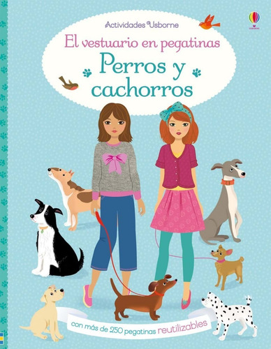 Perros Y Cachorros. El Vestuario En Pegatinas