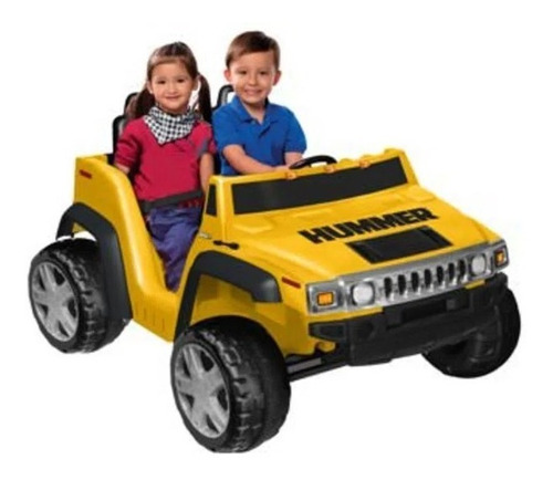 Carro Eléctrico Batería Hummer Niños  Luces Sonidos