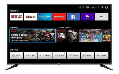 Imagem 3 de 6 de Smart Tv Philco Ptv50n10n5e, 50, 4k, Uhd, Led, Hdr10, Hdmi/u
