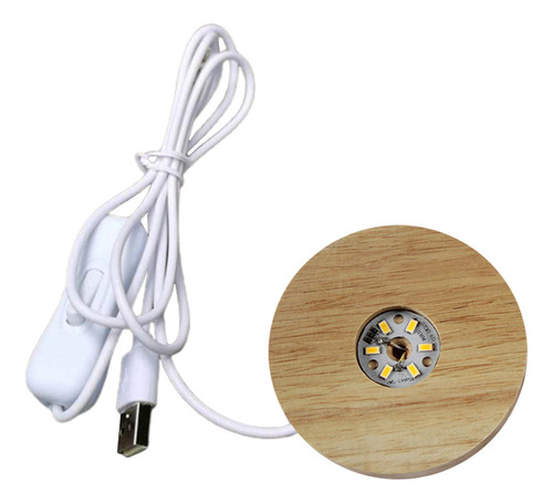 2 Pcs Led Night Light Bases Lâmpada Suporte De Exibição