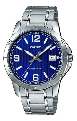 Reloj Casio Hombre Mtp-v004d-2b Wr , Garantia Casio 2 Años