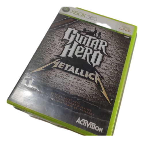 Guitar Hero Metallica Xbox 360 (Reacondicionado)