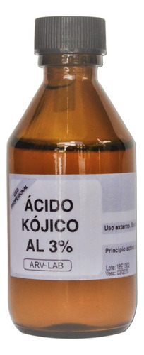 Líquido Ácido Kójico 3% Arvensis de 50mL