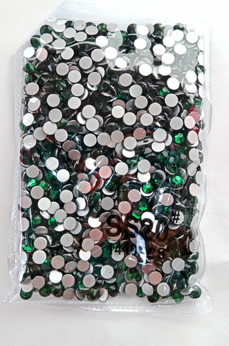 1440 Piezas Cristales Piedra Decoración De Uñas Color Verde Oscuro