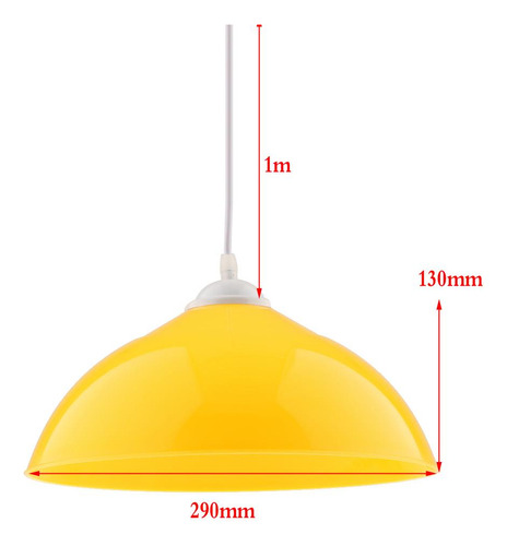 De La Lámpara Lámpara De Tejado Moderna Pantalla Amarillo