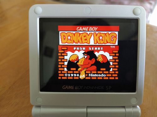 Gameboy Advance Sp Blanco Pantalla Ips 8 Brillos Retropixel Blanco (Usado)