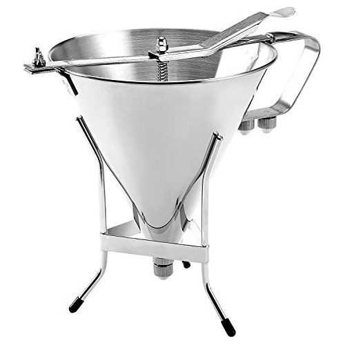 Embudos De Confitería De Acero Inoxidable Soporte Y 3 ...