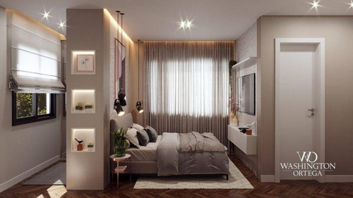 Imagem 9 de 22 de Apartamento Garden À Venda, 83 M² Por R$ 475.000,00 - Centro - São José Dos Pinhais/pr - Gd0070