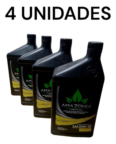 Aceite 4 Tiempos Moto 20w50 Mineral