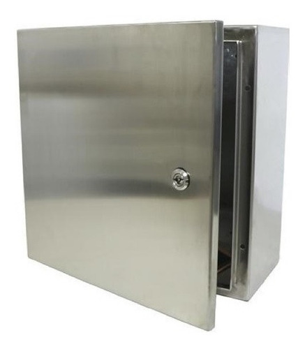 Gabinete Inoxidable 300x300x150mm 30x30x15cm Con Platina