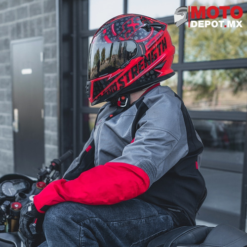 Imagen 7 de 7 de Casco Speed And Strength Ss1600 Sure Shot Gris Para Moto