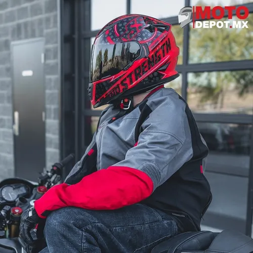 Casco Speed And Strength Ss1600 Sure Shot Gris Para Moto Cuotas