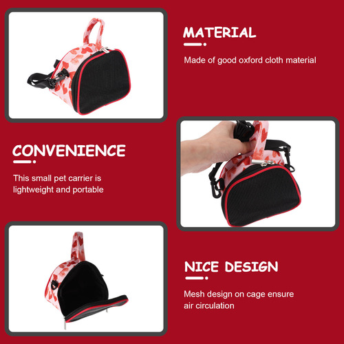 Bolsa De Viaje Portátil Con Forma De Conejillo De Indias, Tr