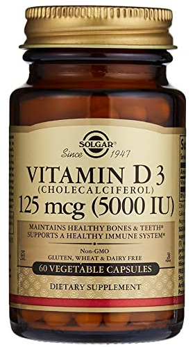 Solgar Vitamina D3 (cholecalciferol) 125 Mcg (5000 V7p0t